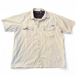 Dickies Tan Canvas Work Shirt – Men’s 2XL